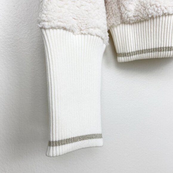 ATHLETA | Tugga Sherpa Cream Jacket Large NWT - Picture 9 of 13